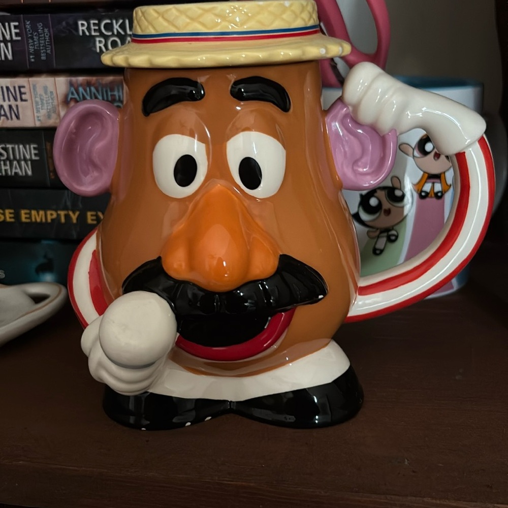 DISNEY PARKS  2016 Toy Story MR POTATO HEAD Ceramic Coffee Tea Mug Cup Hasbro